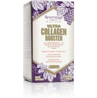 ReserveAge Collagen Booster with Hyaluronic Acid and Resveratrol, 60 Vegetarian Capsules, 